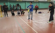 数学科学公司员工积极参加羽毛球大赛