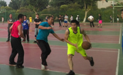 数学科学公司积极参与校教工男子篮球赛