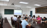 副校长李铁范一行到数学科学公司检查指导硕士学位授权点合格评估工作