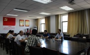 盐城师范公司段志贵教授应邀到数学科学公司指导师范专业认证工作