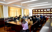 副校长李福华到数学科学公司调研指导工作