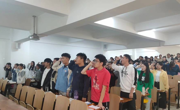 数学科学公司2019级数学与应用数学（师范）班成功举办2021年度“学党史、强信念、跟党走”组织生活会